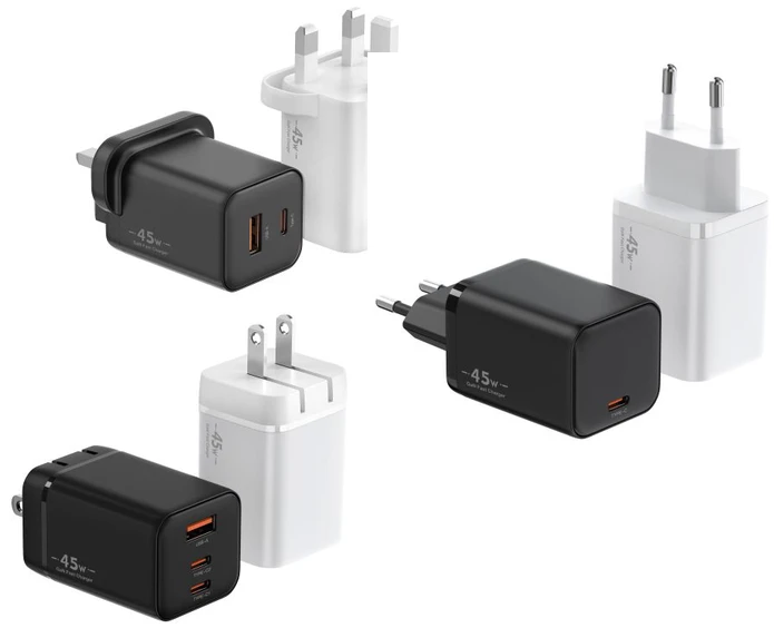 OPT-W002 45W GaN PD Wall Charger