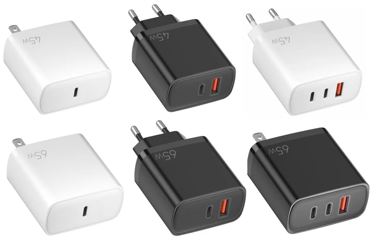 OPT-W004 45W / 65W GaN PD Wall Charger