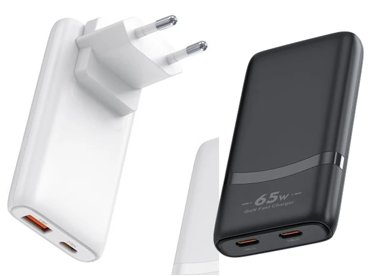 OPT-W005 65W Slim GaN PD Wall Charger