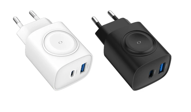 OPT-W030 PD Wall Charger with Watch Charging