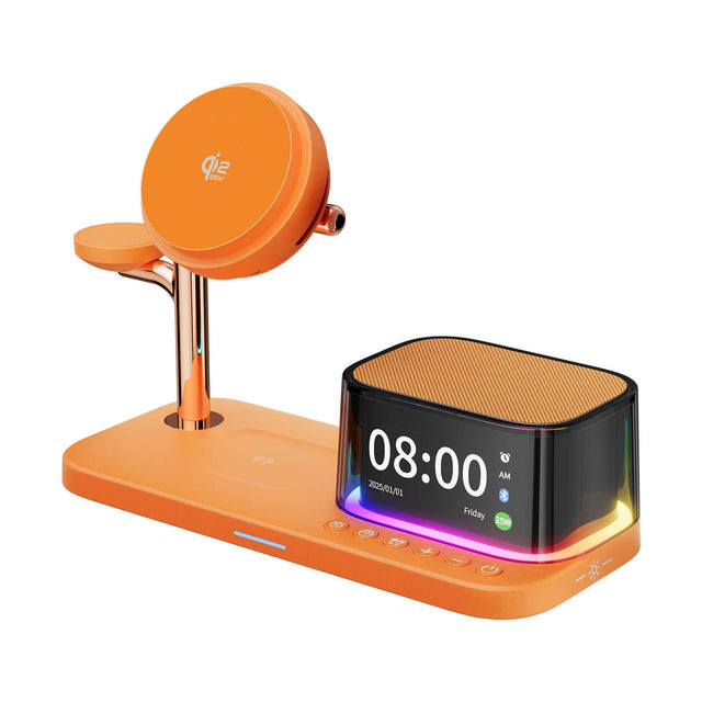 Qi2 25W 3-in-1 Station + Speaker