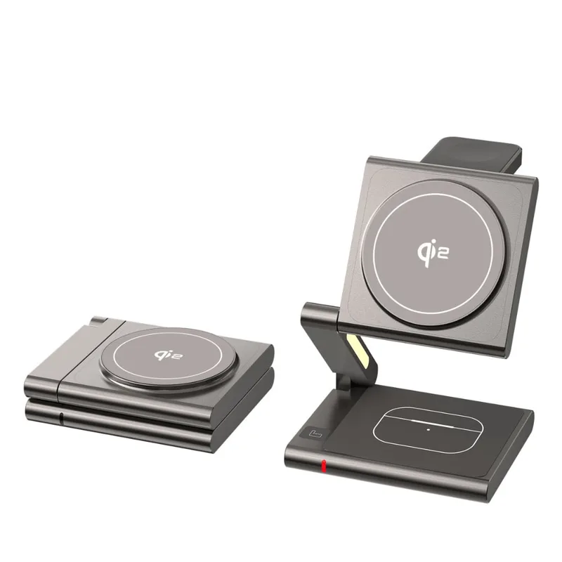 Cargador de viaje plegable Qi2