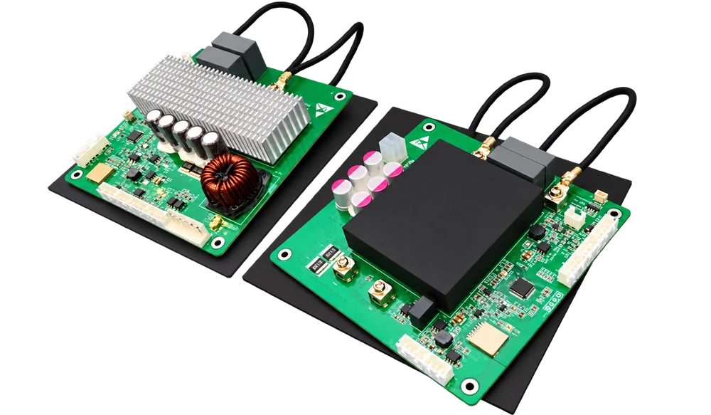 TF02 / hasta 800 W — Módulo de carga inalámbrica con placas y bobinas